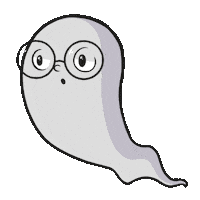 Ghost Flying Sticker