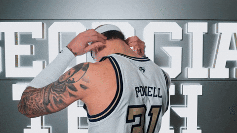 Georgia Tech Basketball GIF by Georgia Tech Yellow Jackets