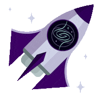 Thunderliet space cohete lanzamiento thunderliet Sticker