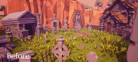 UB_Eville giphyupload gaming grave before and after GIF