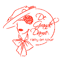 degrandedame rally rally de grande dame rally de grandedame Sticker
