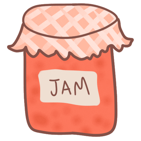 Food Pink Sticker