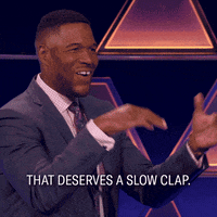 Michael Strahan 100K Pyramid GIF by ABC Network