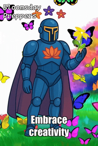 Art Beauty GIF by Bloomsday Preppers