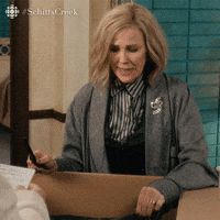 schitts creek fashion GIF by CBC