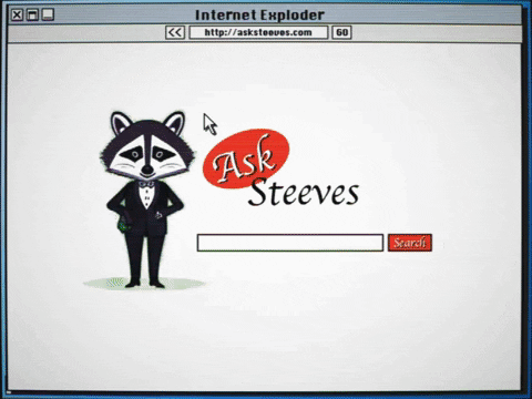 Computer Raccoon GIF by Sydney Sprague