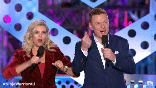 scared channel 9 GIF by Australian Ninja Warrior
