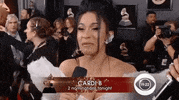 Cardi B 60Th Grammys GIF by Recording Academy / GRAMMYs