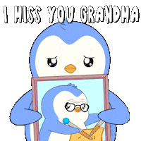 I Miss You Penguin Sticker by Pudgy Penguins