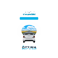 Optima Sticker by Óptima Rent A Car