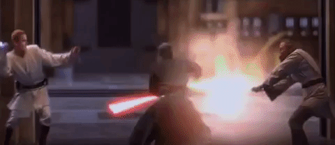the phantom menace battles GIF by Star Wars