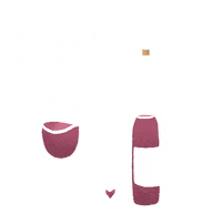 Wine Drinking Sticker