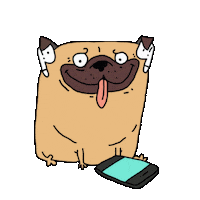 Good Boy Dog Sticker by GRIPLESS