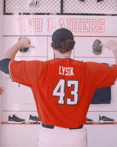 Brendan Lysik GIF by Texas Tech Baseball