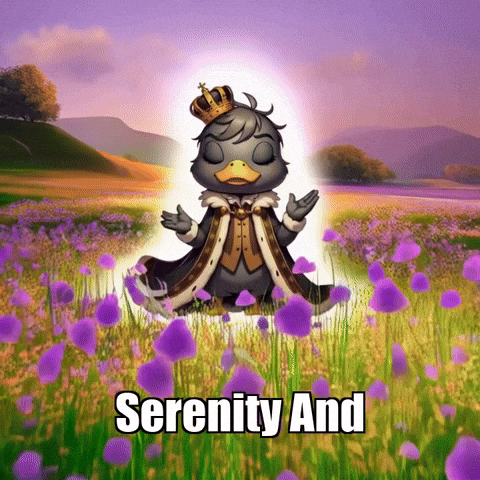 Meditation Wisdom GIF by sirduckbeth