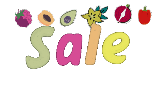 MyLittleBabyRock giphyupload sale fruit kidswear Sticker