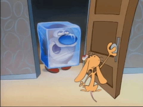 ren and stimpy nicksplat GIF