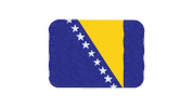 emojivid emoji flag emojivid bosnia Sticker