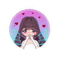 Dariasirene anime blush dariasirene Sticker
