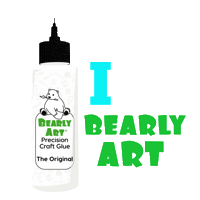 Bearky Sticker by Bearly Art