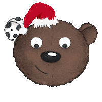 Happy Merry Christmas Sticker by Ingrid Hofer