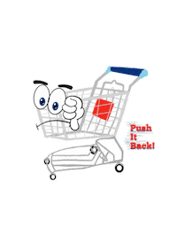 Trolley Sticker by Push It Back
