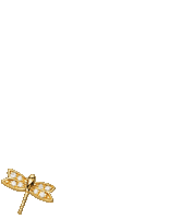 Yellow Gold Insect Sticker by loquetlondon