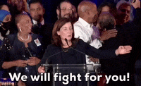 Victory Speech GIF by GIPHY News