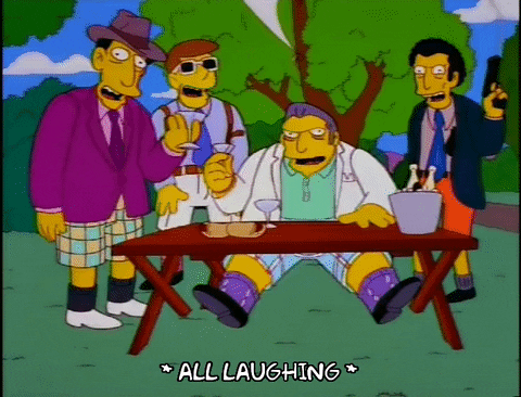 season 9 laughing GIF
