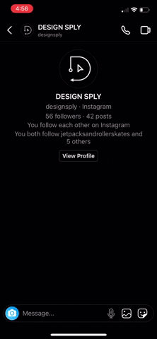 designdetails instagram ios delete voice message GIF