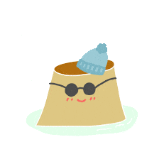 Pudding ぷりん Sticker