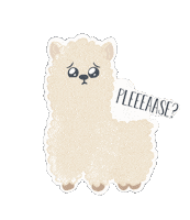 alledams cry please lovely cuteness Sticker