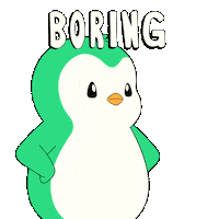 Bored No Clue Sticker by Abster