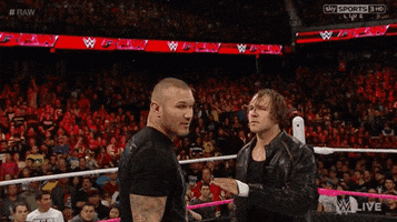 dean ambrose facepalm GIF