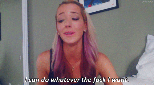 jenna marbles whatever GIF