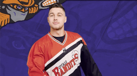 Sport Wink GIF by Buffalo Bandits