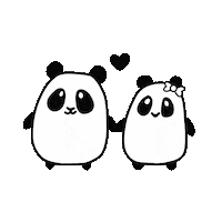 Heart Love Sticker by Mr. & Mrs. Panda