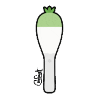 Lightstick Sticker