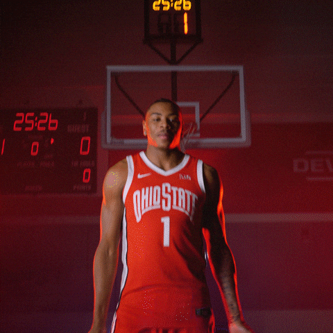 Basketball Osu GIF by Ohio State Athletics