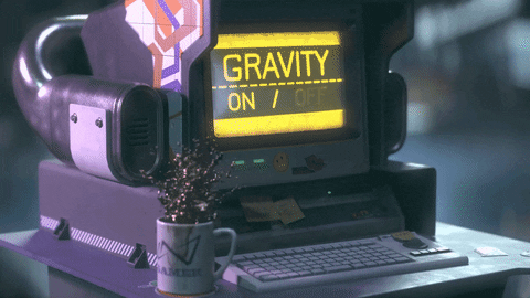 Gravity Monitor GIF by LevelInfinite