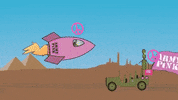Pink Rocket GIF by ArmyPink
