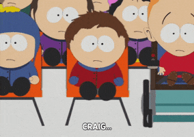 craig tucker clyde donovan GIF by South Park 