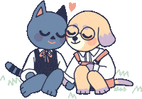 Love You Cat Sticker by élod