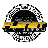El Paso Bjj Sticker by Kemoy Anderson
