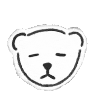 nui_tateiwa bear teddy くま teddybear Sticker