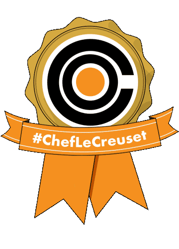 LeCreusetES giphyupload chef tns le creuset Sticker