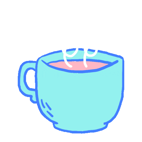 Morning Cafe Sticker