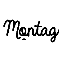 Montag Sticker by Heldenglück