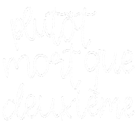 Francais Blanc Sticker by atelier poney