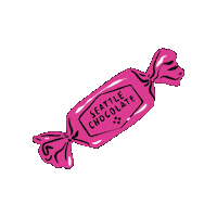 Chocolate Truffle Sticker by Seattle Chocolate